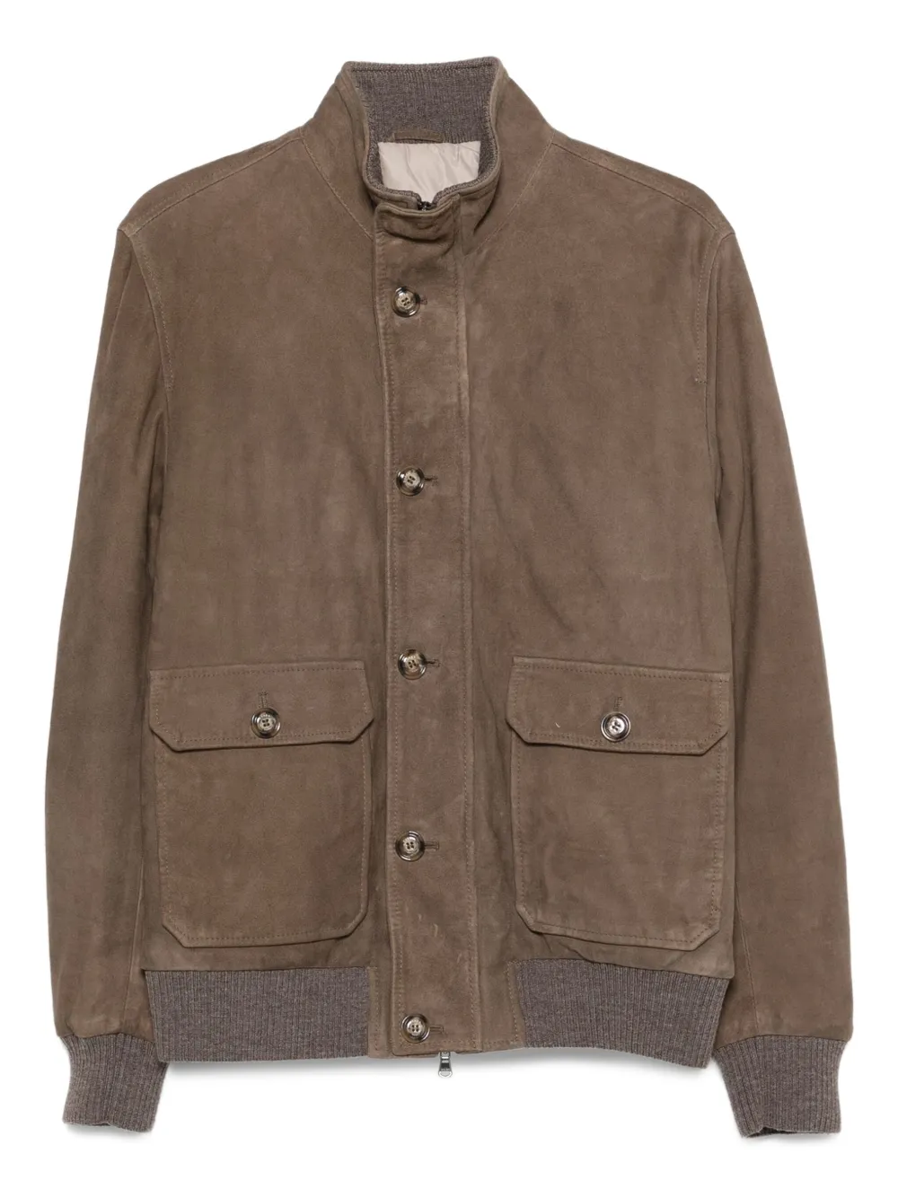suede bomber jacket