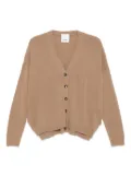 Allude button-front cashmere cardigan - Neutrals