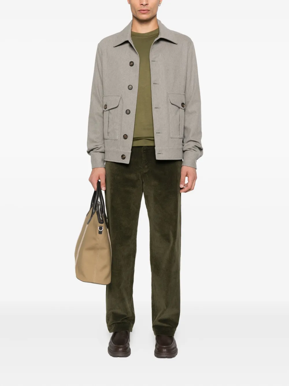 Paolo Pecora long-sleeve T-shirt - Groen