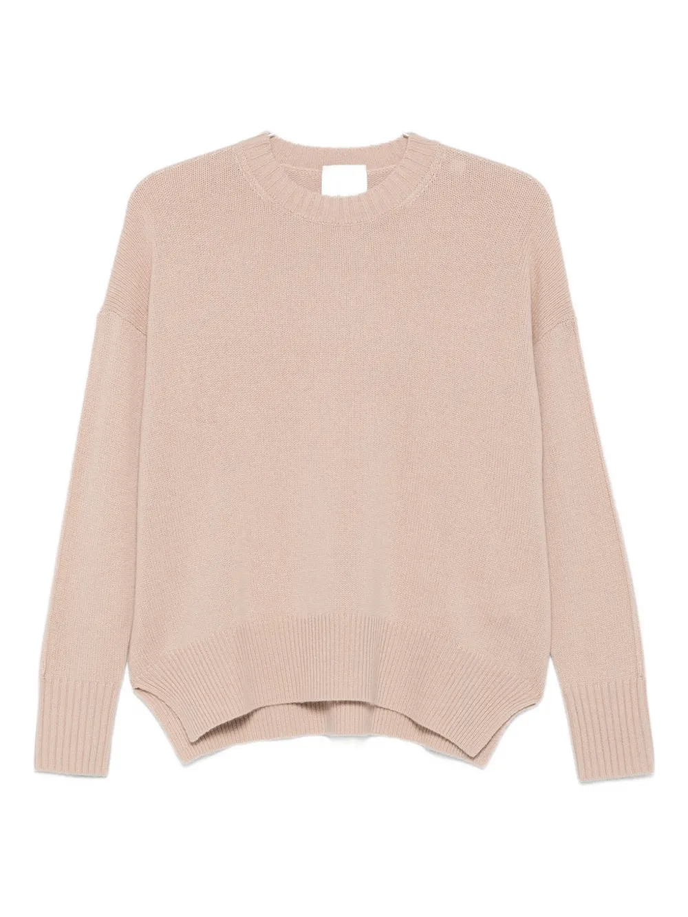 round-neck cashmere sweater
