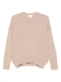 Allude round-neck cashmere sweater - Pink