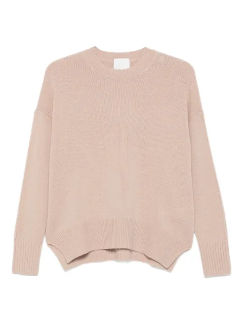 Allude round-neck cashmere sweater