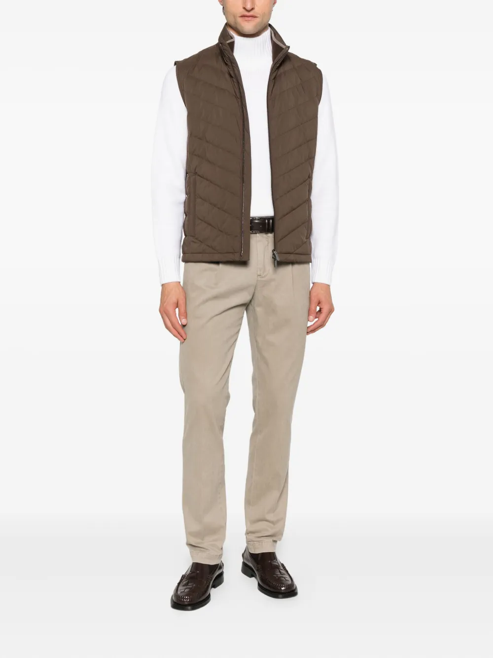 PT Torino pleated tailored trousers Beige