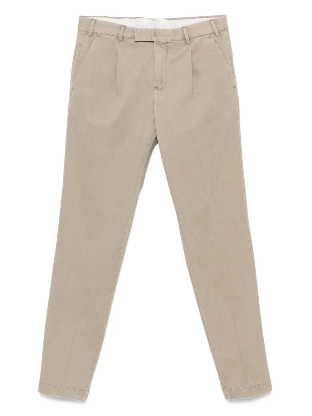 PT Torino Geplooide pantalon Beige