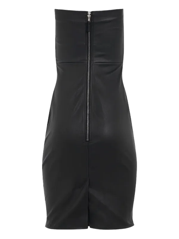 chinese dress ladies Hailey Strapless Mini Dress Black