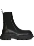Rick Owens elastic-panelled boots - Black
