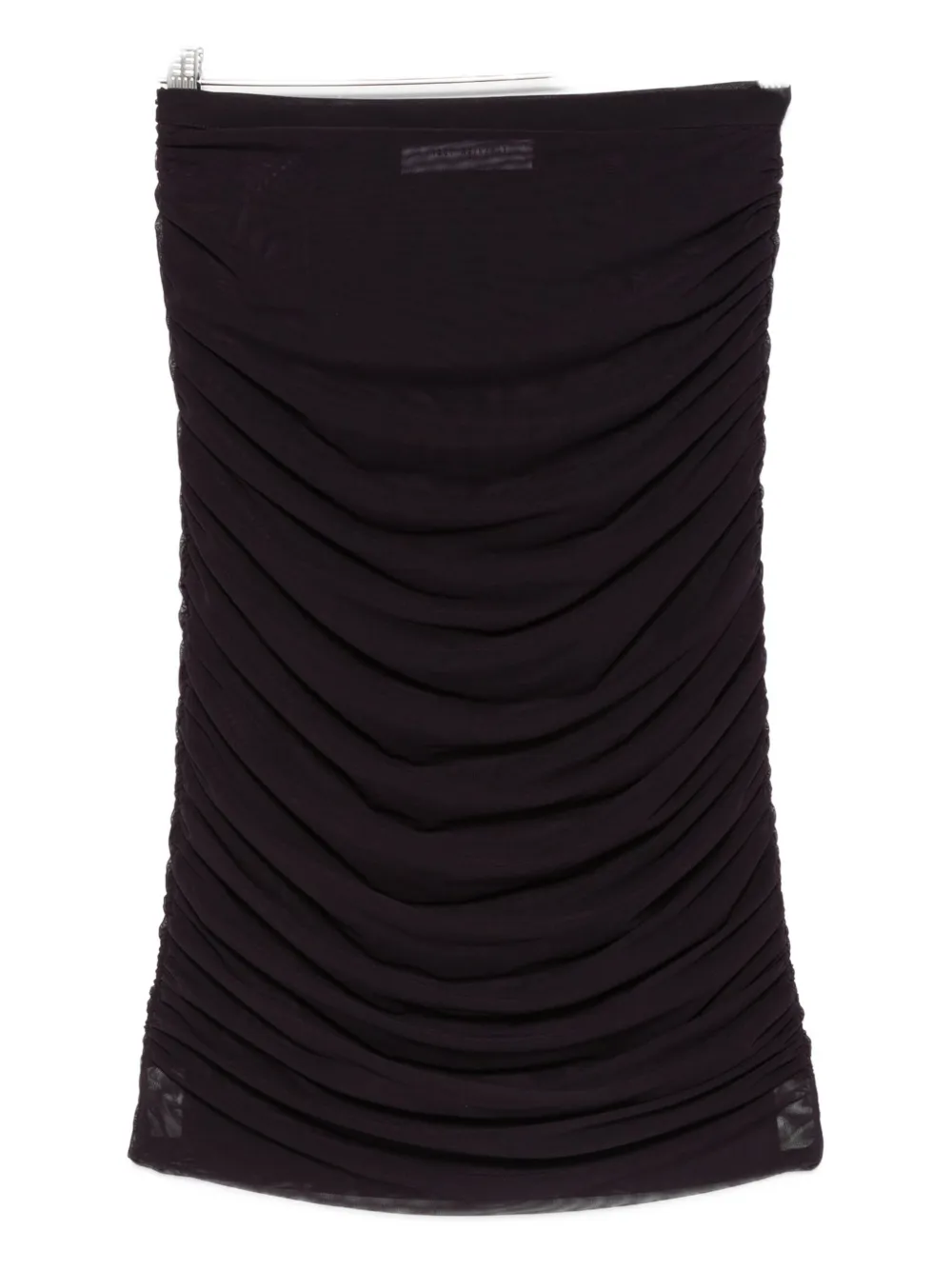 Federica Tosi ruched mesh skirt - Paars