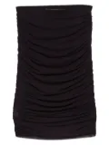 Federica Tosi ruched mesh skirt - Purple