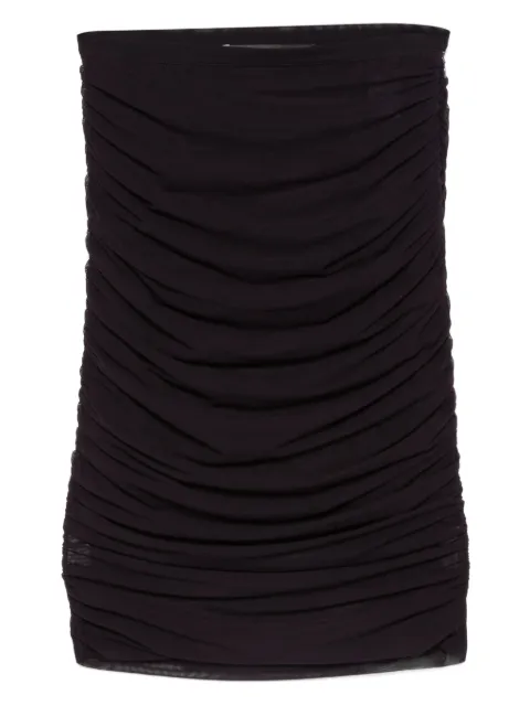 Federica Tosi ruched mesh skirt