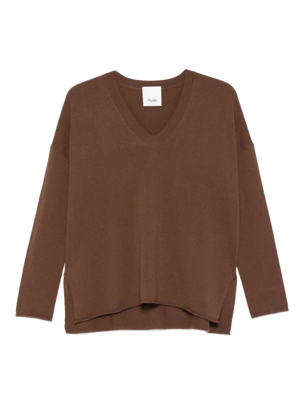 V-neck cashmere sweater