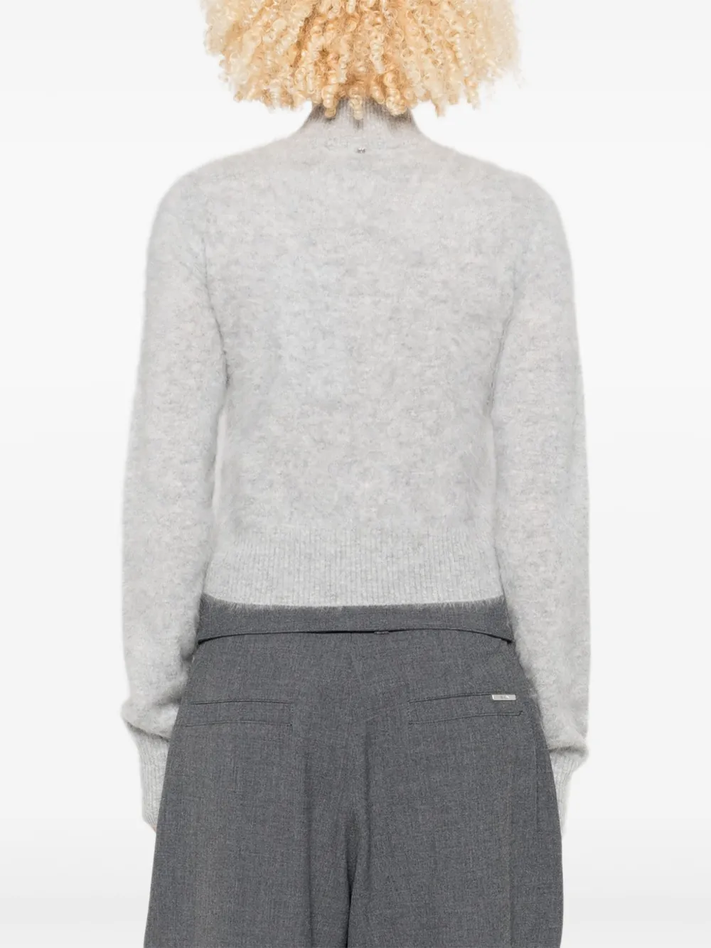 Sportmax Cropped trui Grijs