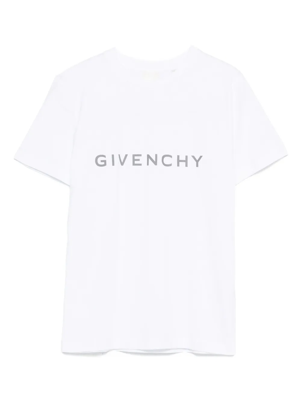 Givenchy Kids logo-print T-shirt Wit