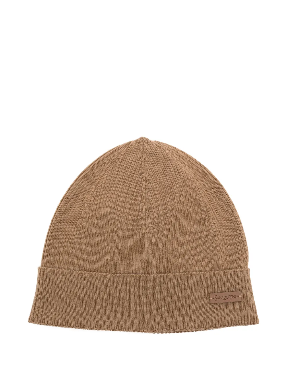 Saint Laurent Wollen muts Bruin
