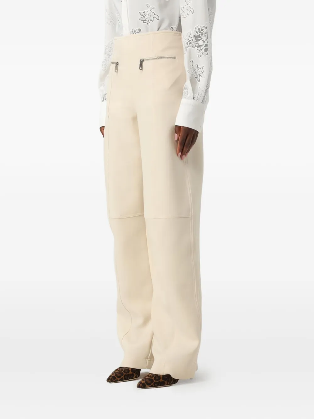 ETRO Pantalon met ritszakken - Beige