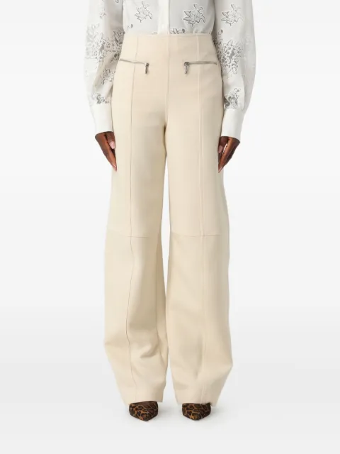ETRO zip-pockets high-waisted trousers
