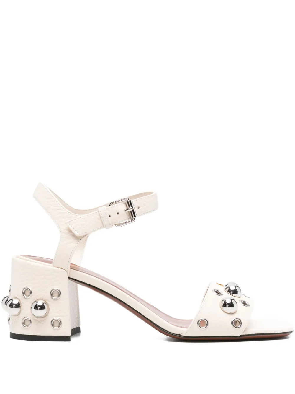 Valentino Garavani 65mm Nellcôte ankle-strap sandals Neutrals