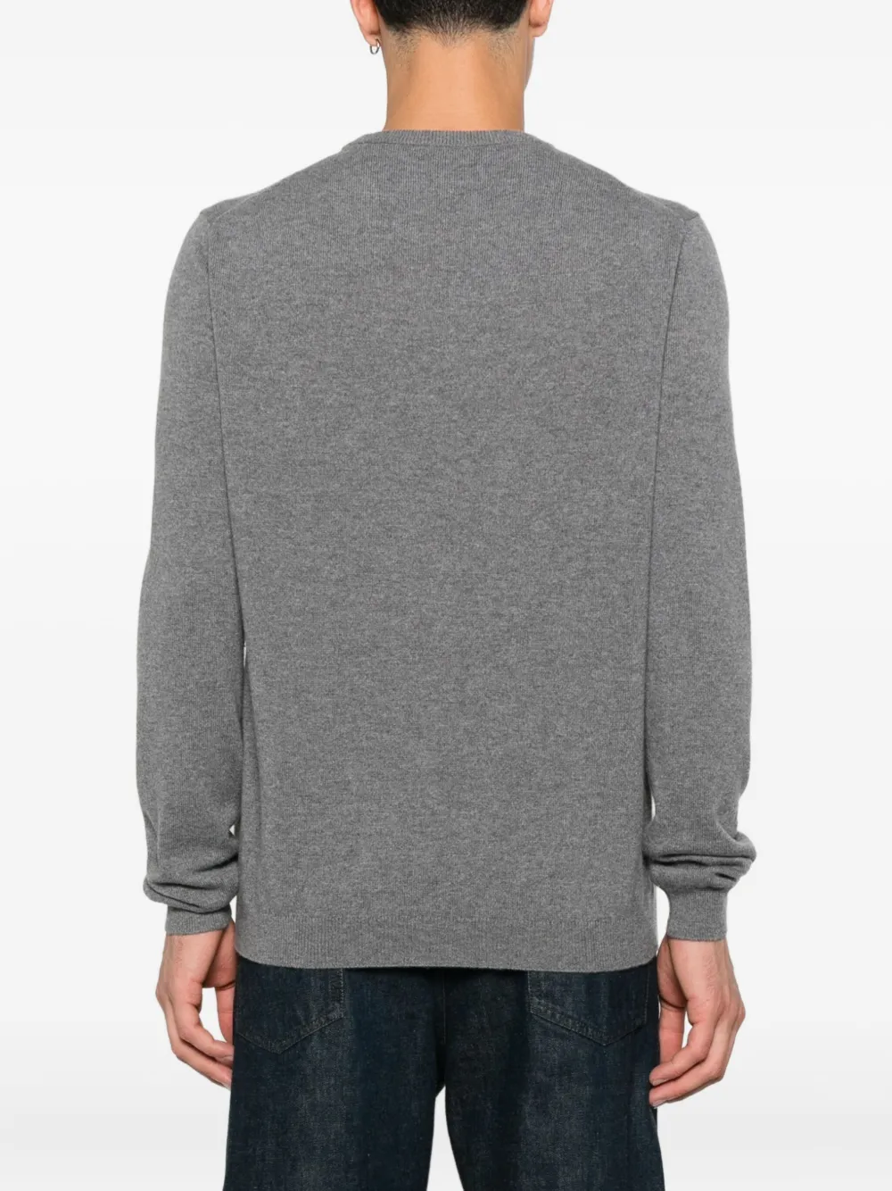 Gucci Sweater met geborduurd logo Grijs