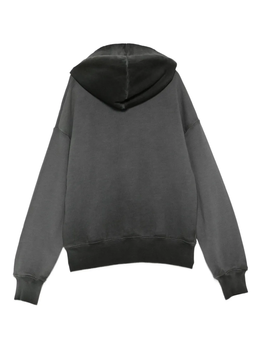 MSGM Kids embroidered-logo hoodie Grijs