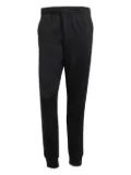 adidas logo-embroidered trackpants - Black / Black
