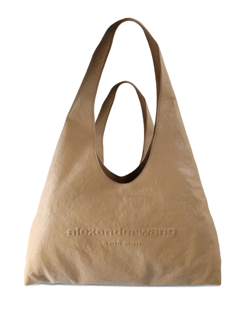 Alexander Wang embossed-logo tote bag | marrón | Image 1