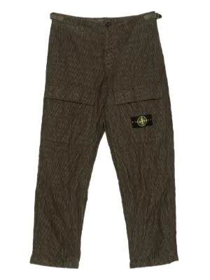 Stone Island コーデュロイ パンツ | グリーン | FARFETCH JP