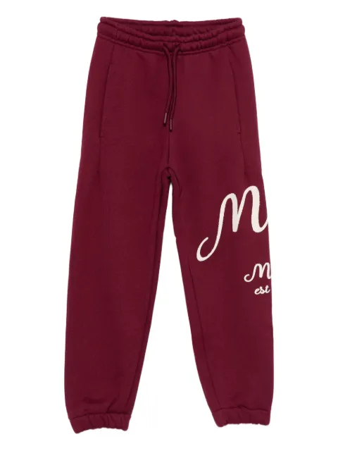 MSGM Kids logo-print cotton track pants