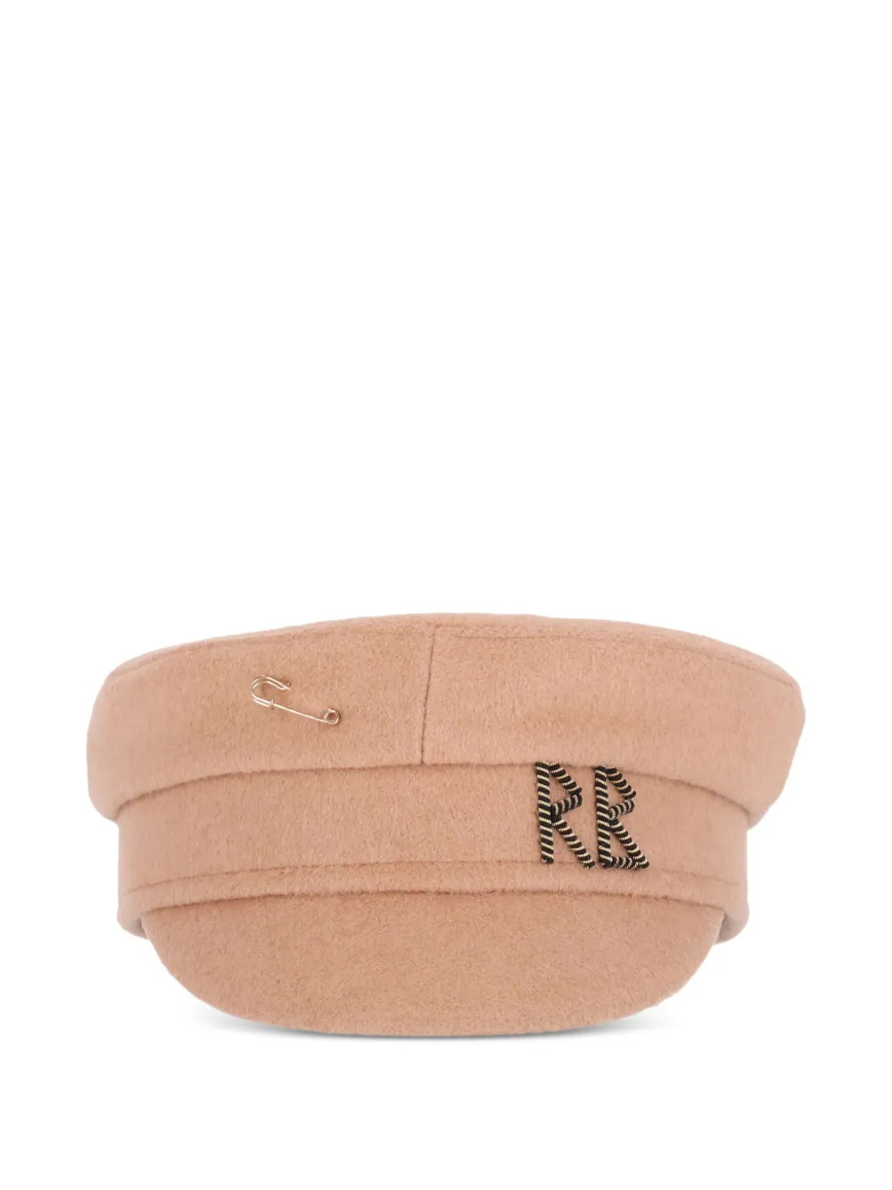 Ruslan Baginskiy wool safety-pin sailor cap | Neutrals | Image 1