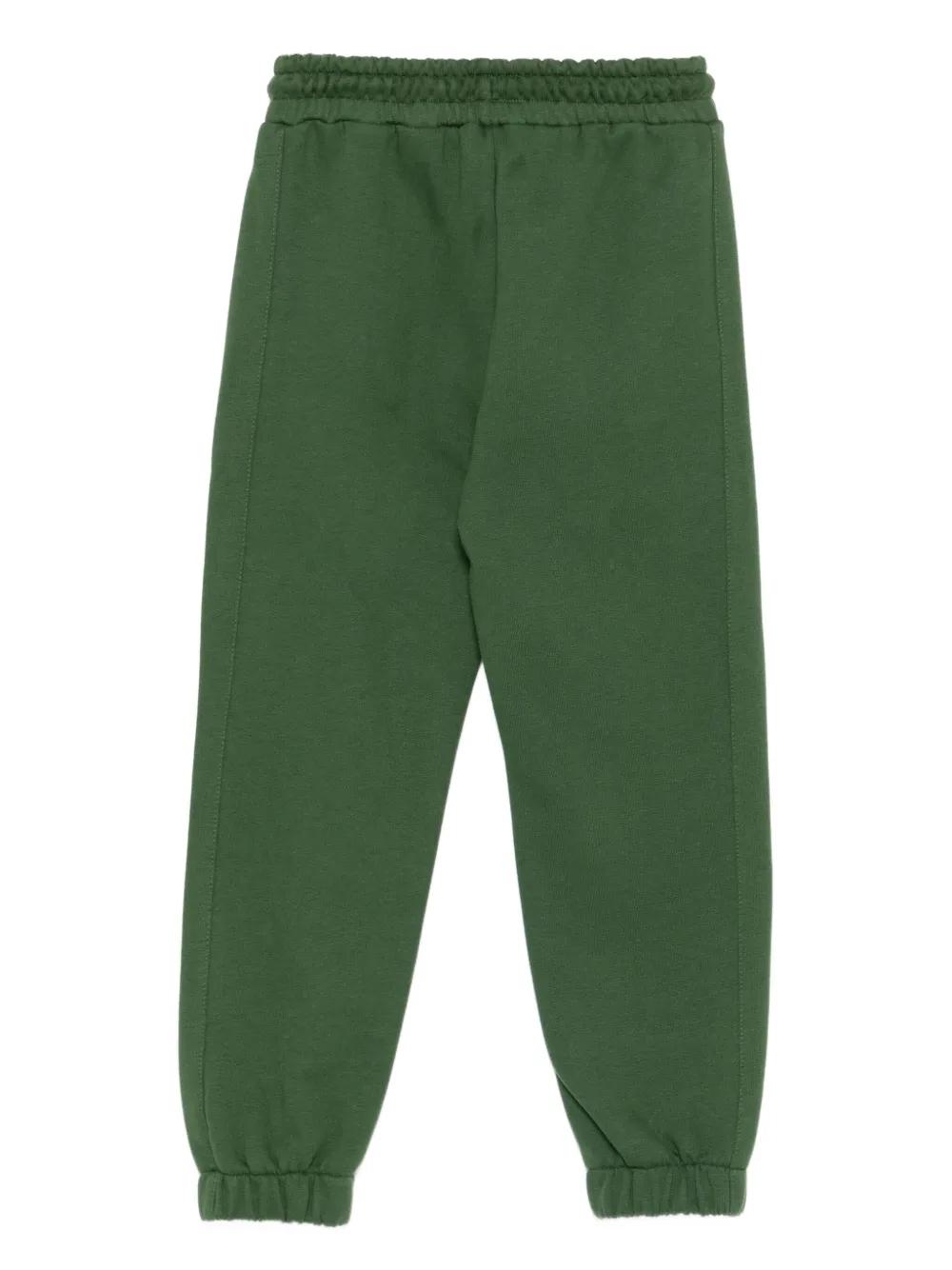 MSGM Kids drawstring-cuffed side-pockets sweatpants Groen