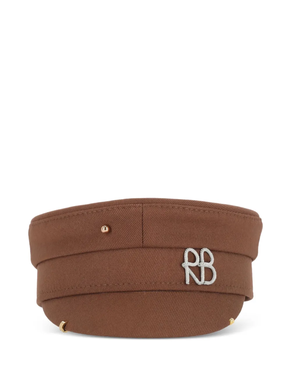 Ruslan Baginskiy  embellished curved sailor cap | Brown | Image 1