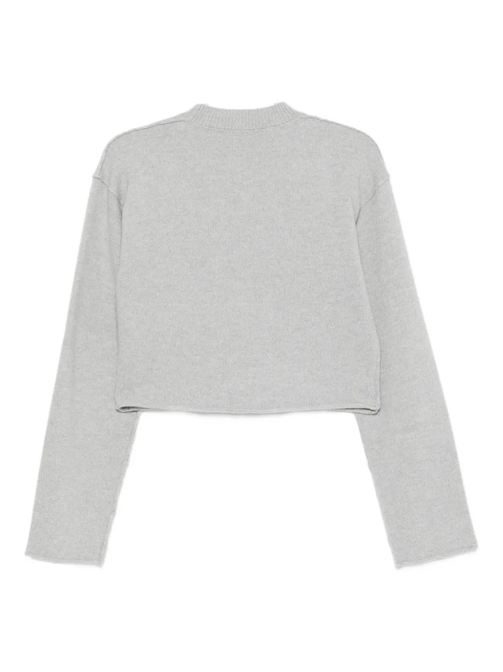 Sofie D'hoore round-neck cropped sweater Grijs