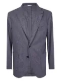 Boglioli wool blazer - 0860 MEDIUM GREY