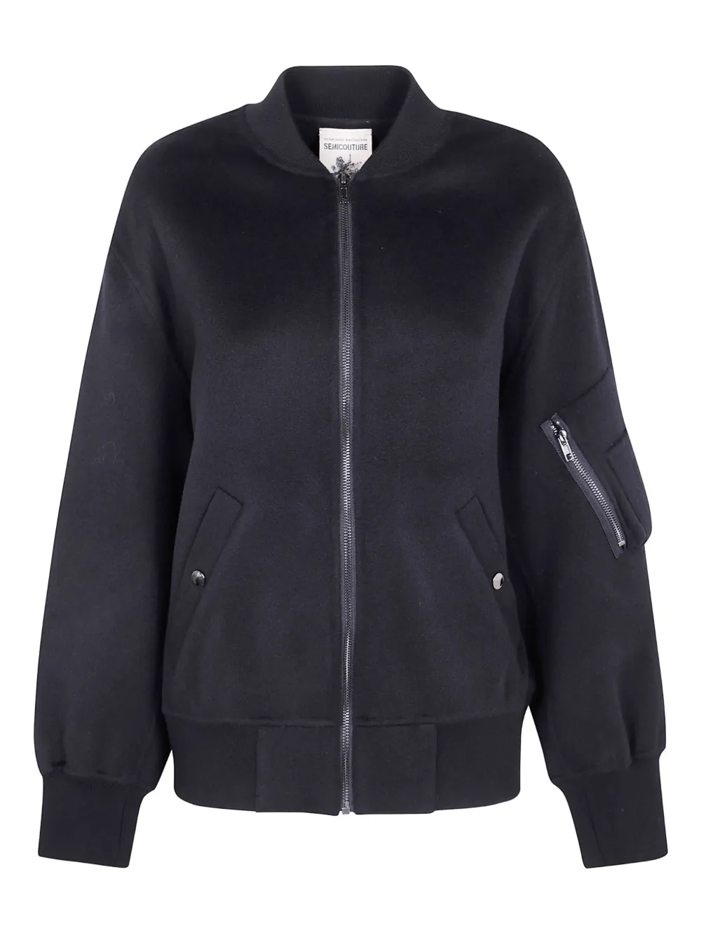 zip-up bomber jacket