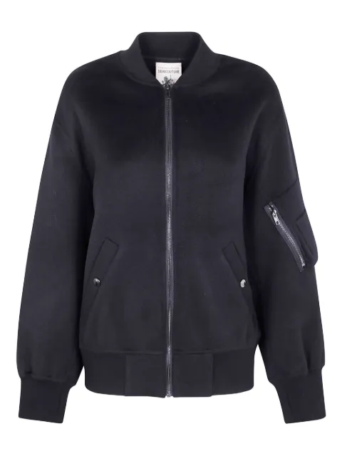 Semicouture zip-up bomber jacket