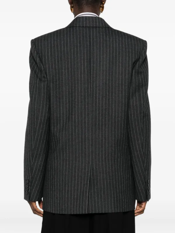 Saint Laurent ダブルジャケット | グレー | FARFETCH JP