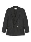 Saint Laurent double-breasted blazer - Grey