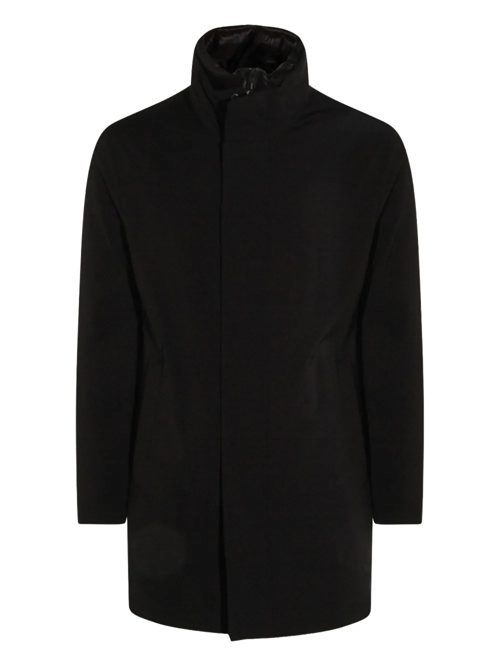 Montecore Turtleneck Long-sleeve Jacket In Black