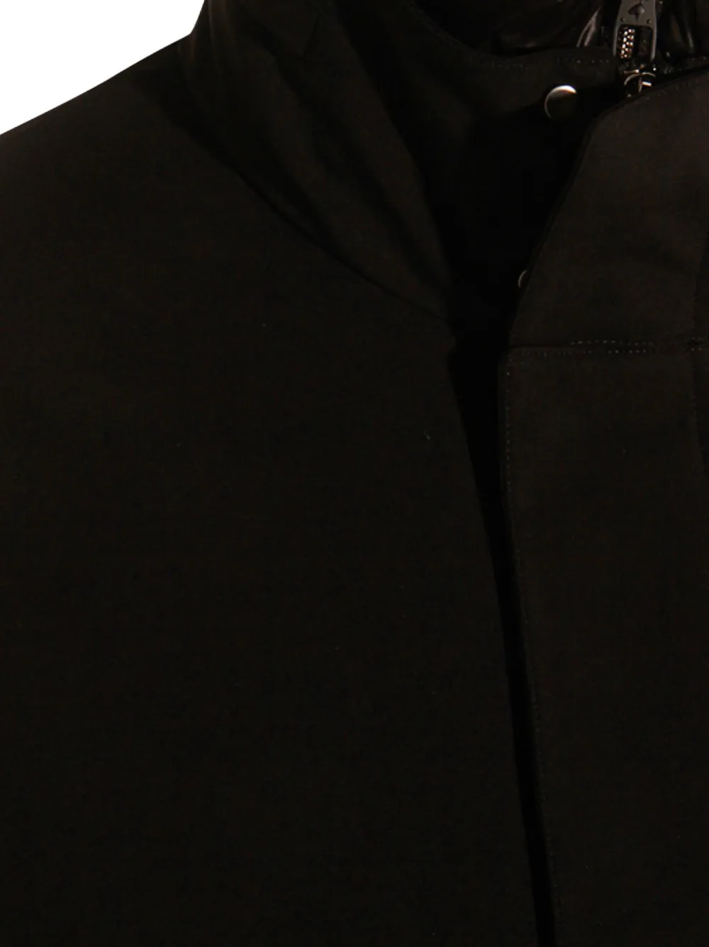 Montecore Turtleneck Long-sleeve Jacket In Black