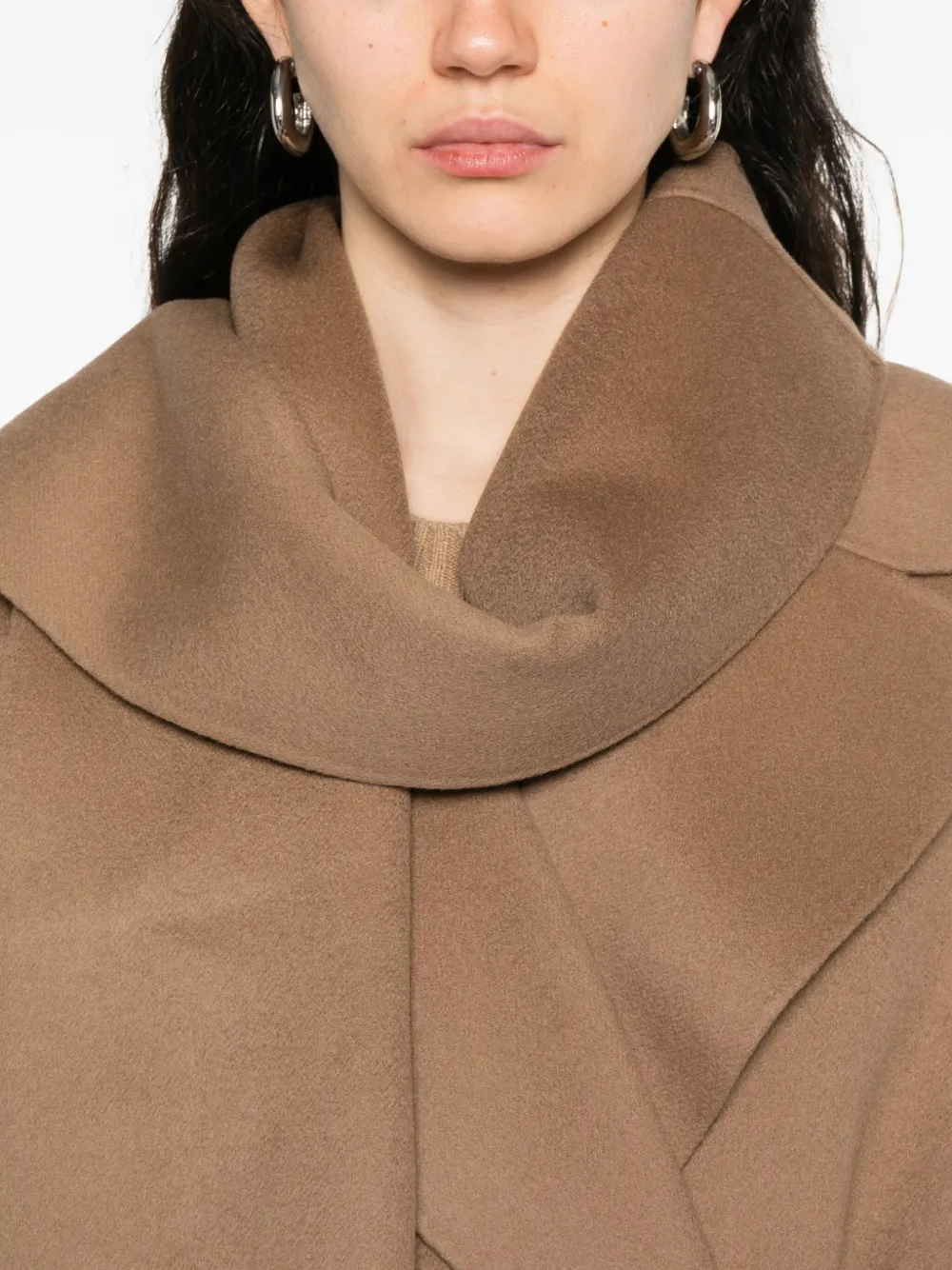 'S Max Mara Wikkeljas met ceintuur Bruin
