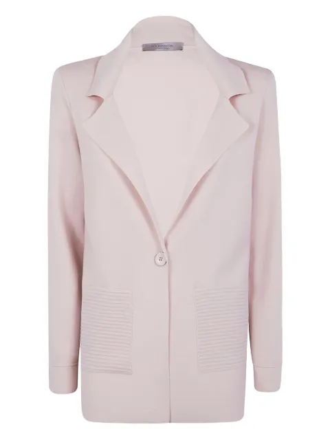 D.Exterior ribbed-pocket wool jacket