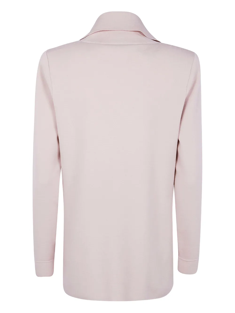 D.Exterior Wollen jack met geribbelde zak Roze