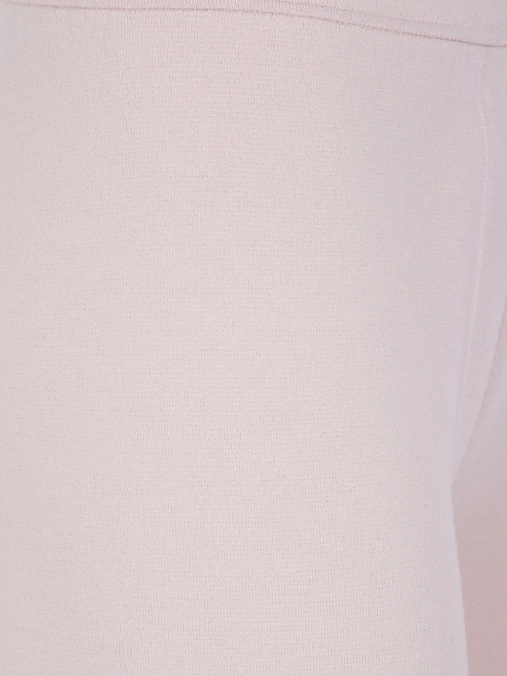 D.Exterior Wollen broek met geribbelde afwerking Roze