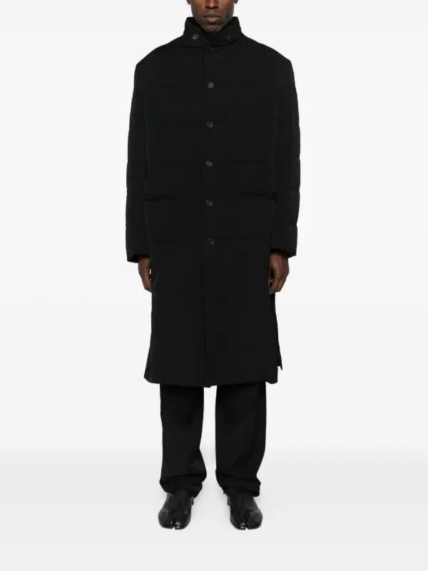 Yohji Yamamoto single-breasted Coat | Black | FARFETCH RO