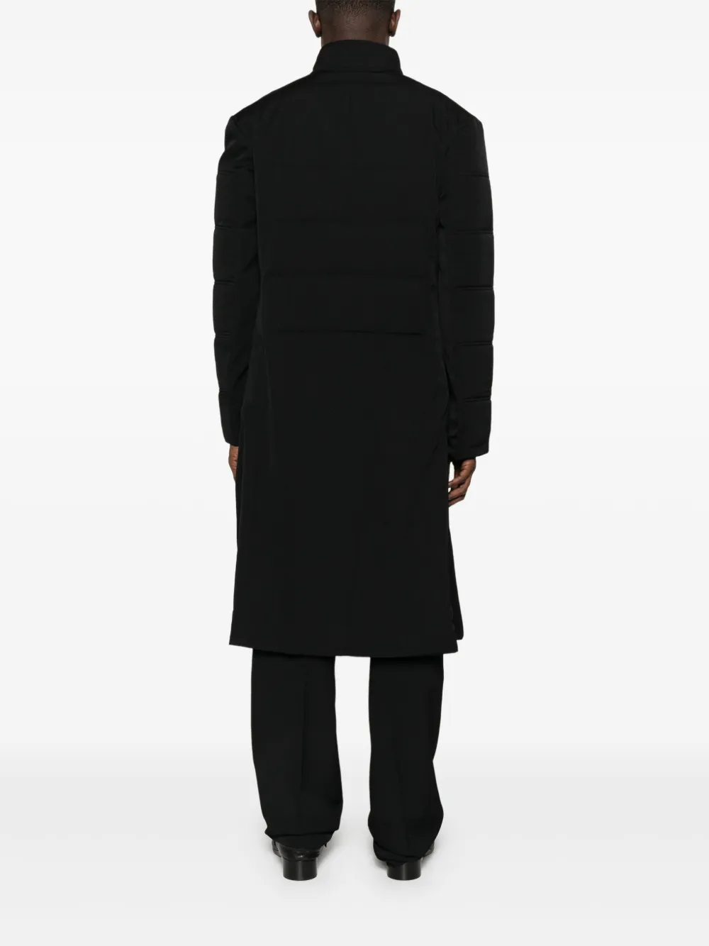 Yohji Yamamoto Jas met enkele rij knopen Zwart