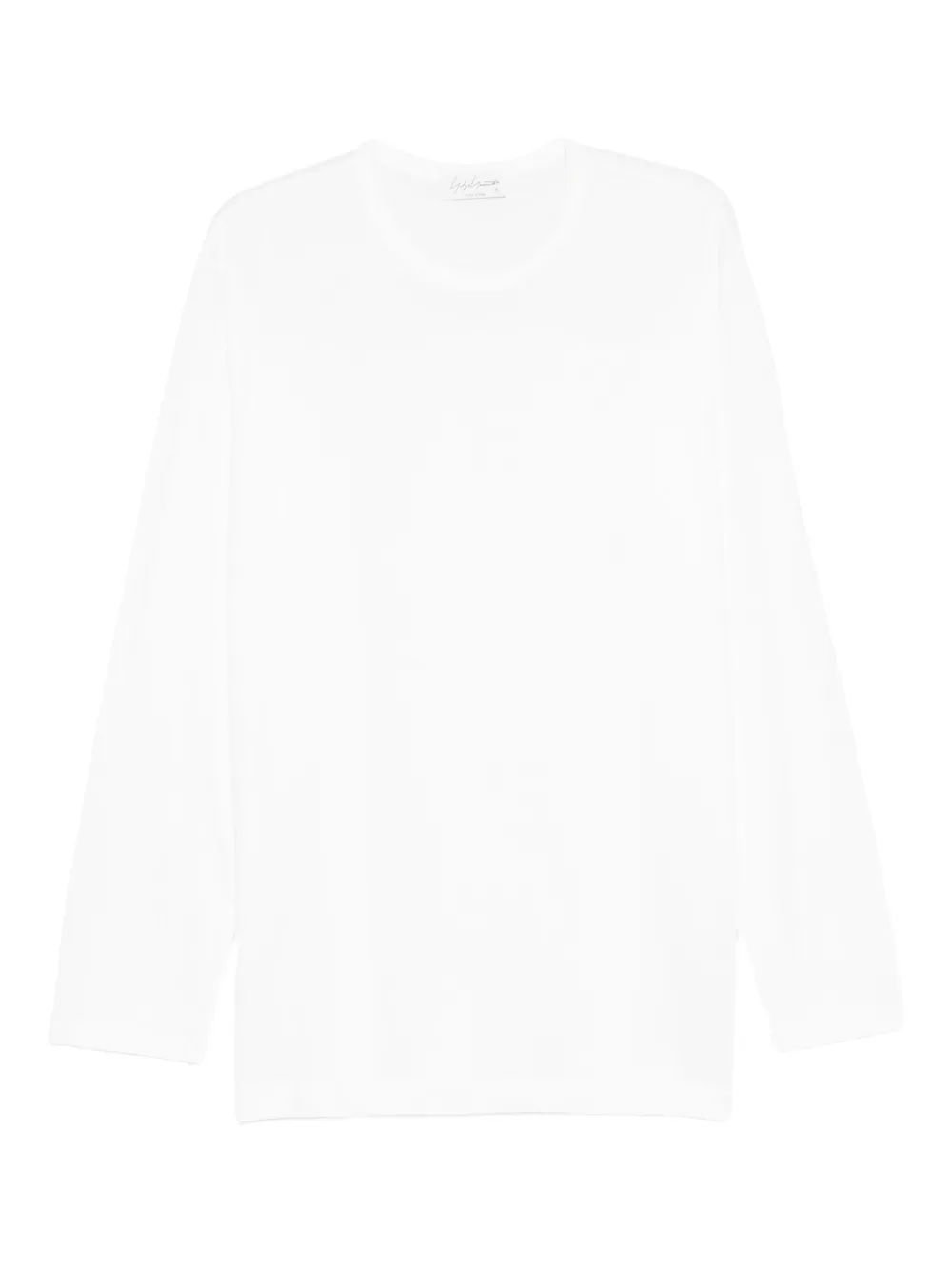 Yohji Yamamoto long-sleeved T-shirt | White | Image 1