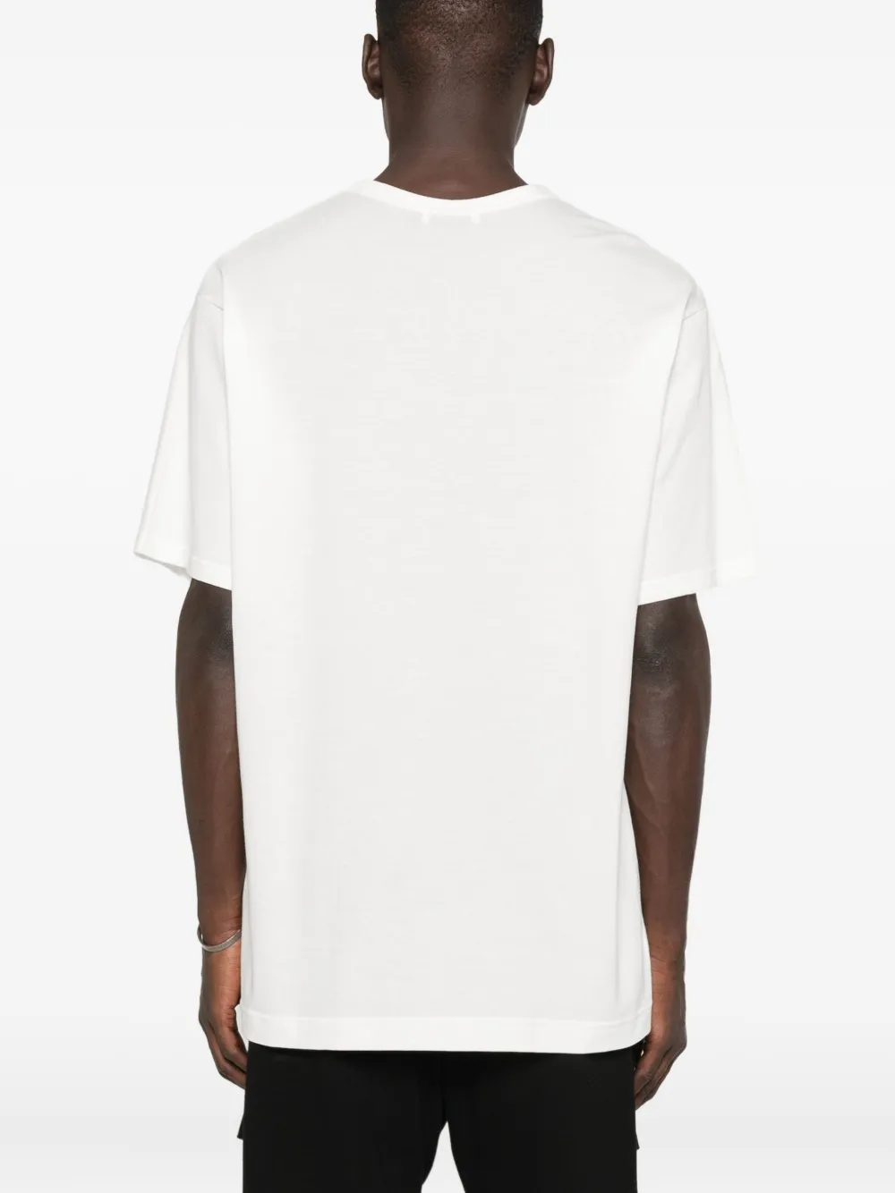 Yohji Yamamoto sketch-print T-shirt Wit