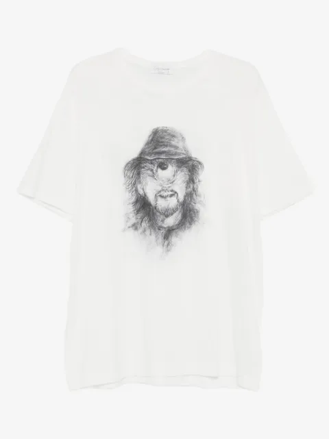 Yohji Yamamoto sketch-print T-shirt
