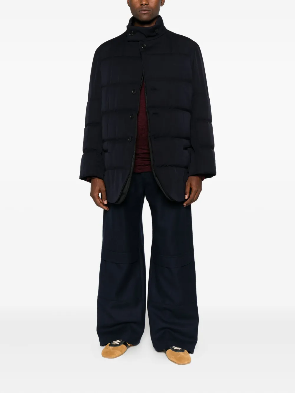 Yohji Yamamoto high-neck padded jacket | Down Jackets | Image 2