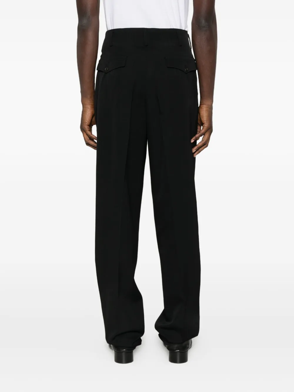 Yohji Yamamoto Plooibroek Zwart