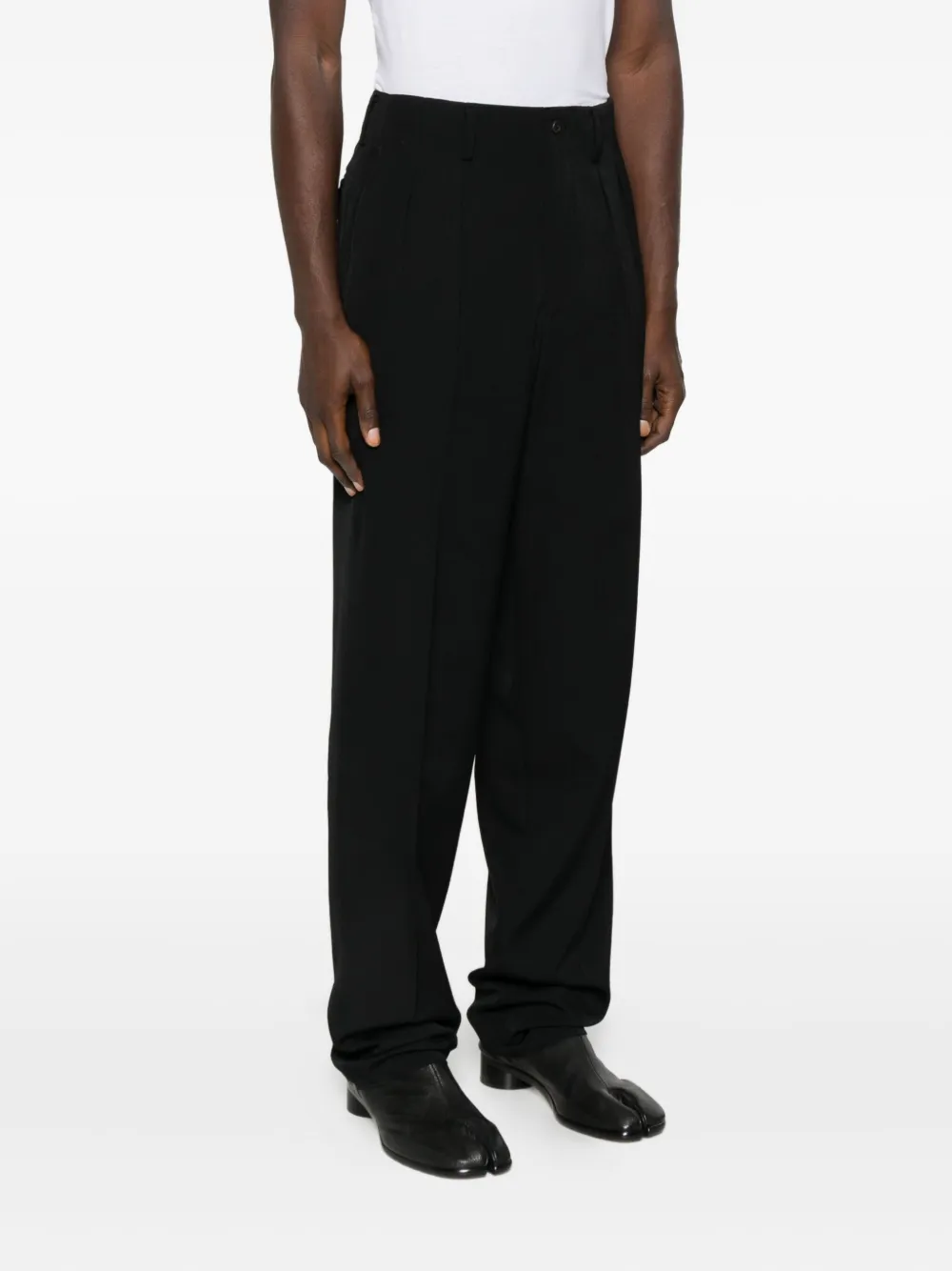 Yohji Yamamoto Plooibroek Zwart