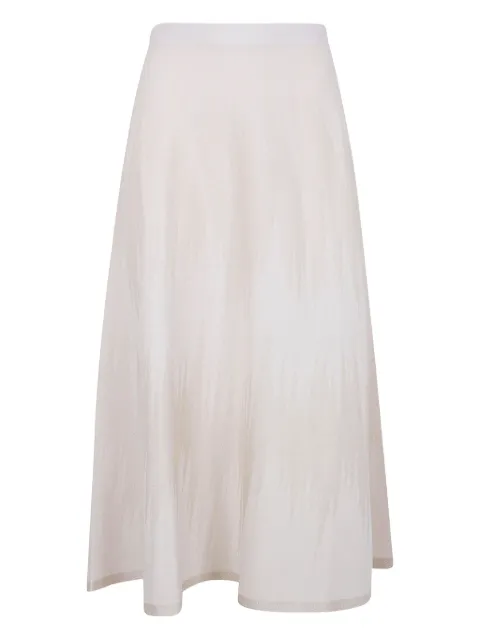 D.Exterior falda midi acampanada